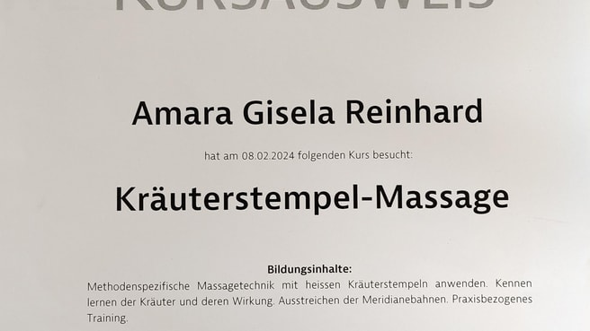 Image Amara Reinhard - Massagepraxis