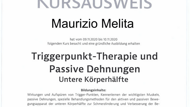 MM Massagen -Massagetherapie - Sporttherapie - Schmerztherapie image