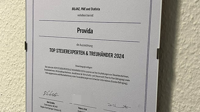 Bild Provida Wirtschaftsprüfung, Consulting und Treuhand AG