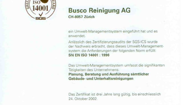Busco Reinigung AG image