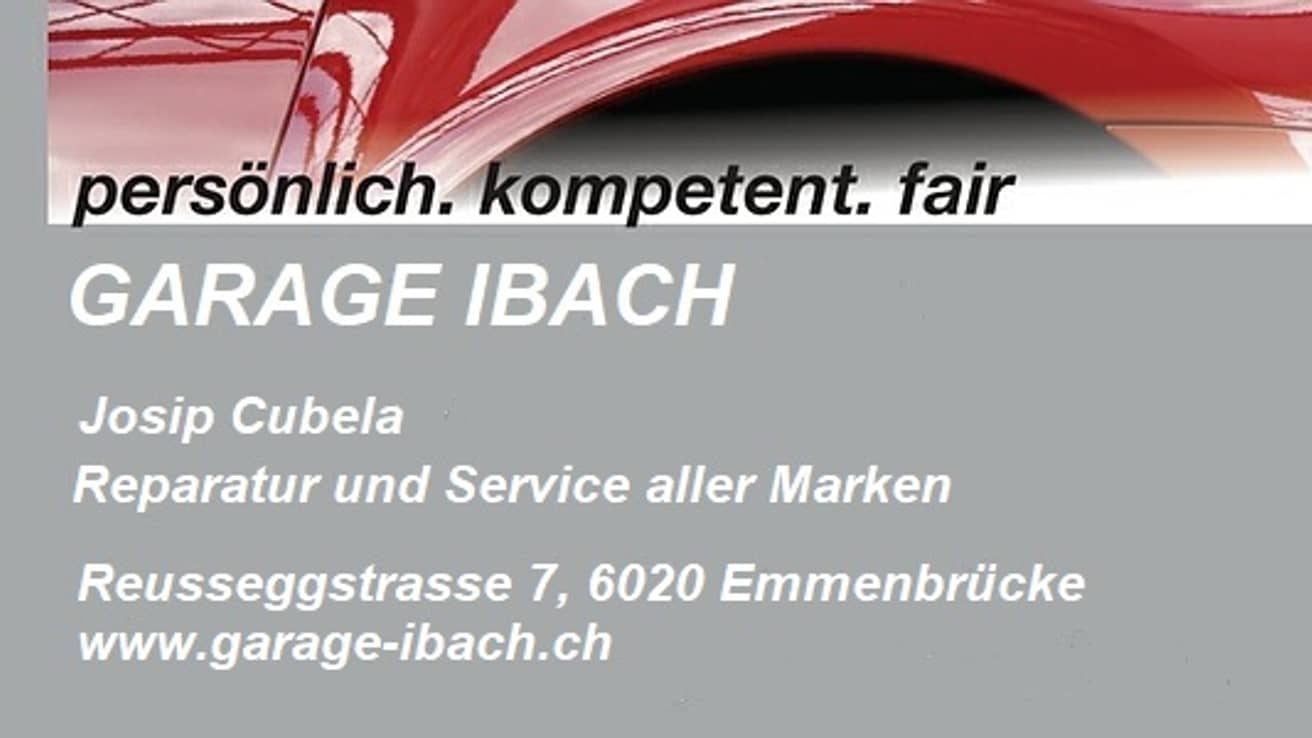 ᐅ Garage Ibach (Emmenbrücke) ☎️Kontakt