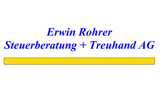 Image Rohrer Erwin Steuerberatung + Treuhand AG