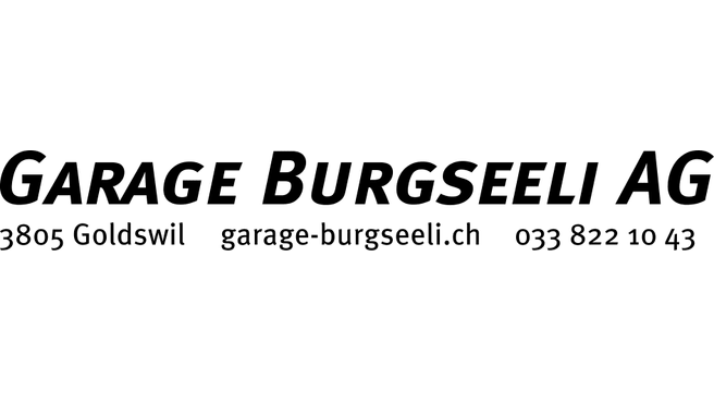 Garage Burgseeli AG image