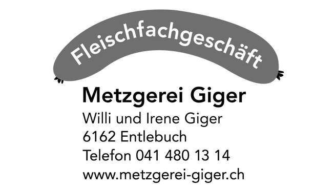 Image Fleischfachgeschäft Metzgerei Giger AG