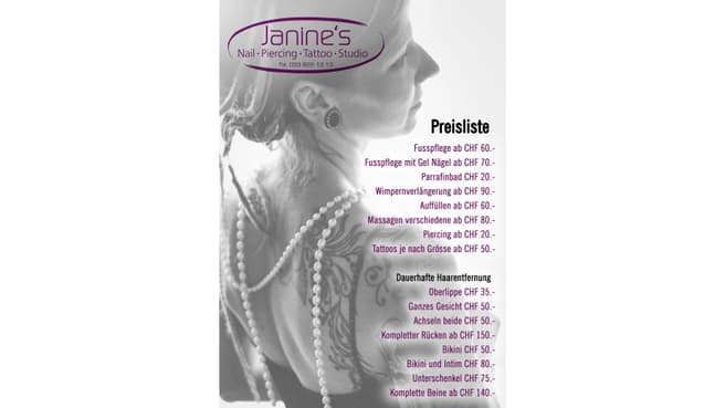 Bild Janine's Nail, Piercing und Tattoo Studio