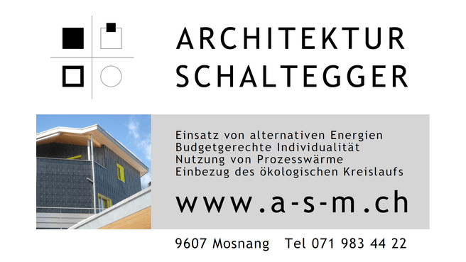 Image Architektur Schaltegger