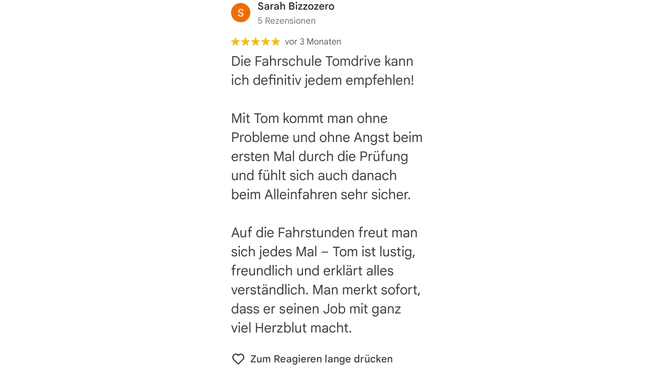 Image Fahrschule tomdrive