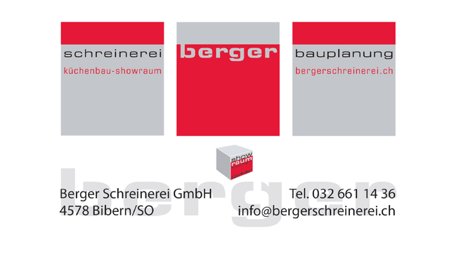 Bild Berger Schreinerei GmbH