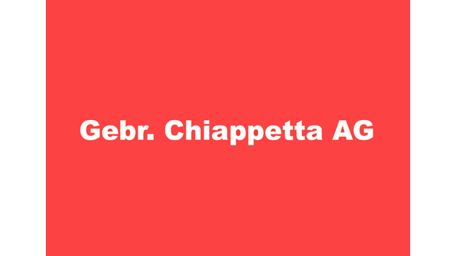 Image Gebr. Chiappetta AG