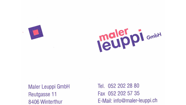 Bild Maler Leuppi GmbH