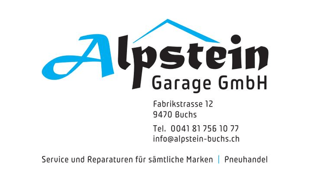 Bild Alpstein Garage GmbH, 9470 Buchs SG