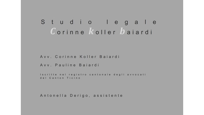 Image Studio legale Avv. Corinne Koller Baiardi