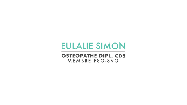 Image Eulalie Simon Ostéopathe dipl. CDS | Ostéopathie à Carouge