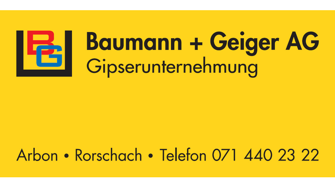Bild Baumann + Geiger AG