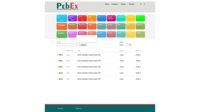 Bild PebEx personalberatung & executive search ag