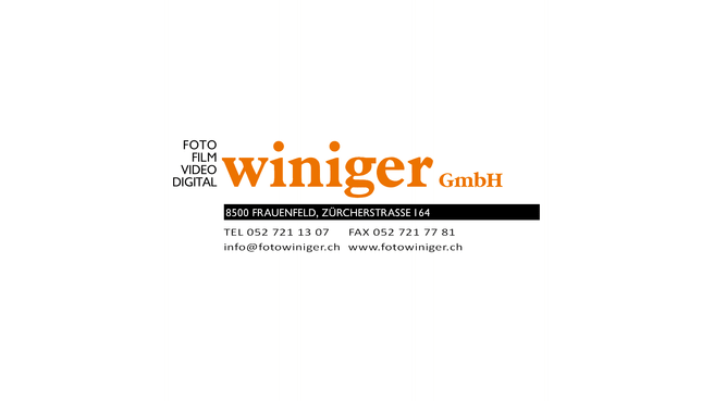 Bild Foto Winiger GmbH