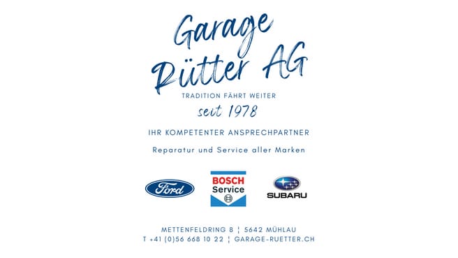 Garage Rütter AG image
