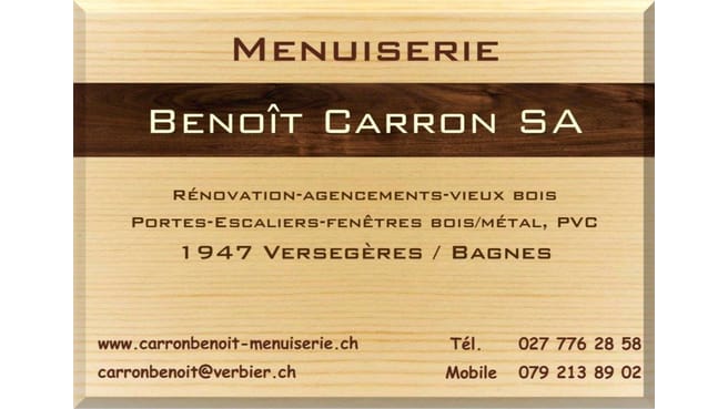 Carron Benoît SA image