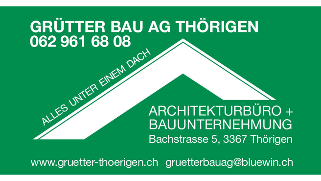 Image Grütter Bau AG, Thörigen