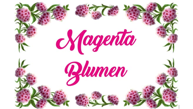 Bild Magenta Blumen - Kishta