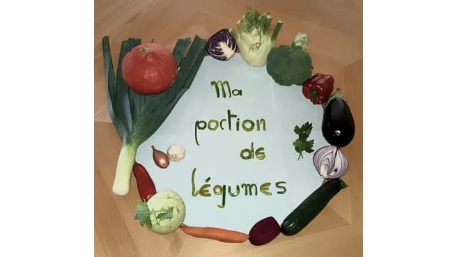 Ma portion de légumes image