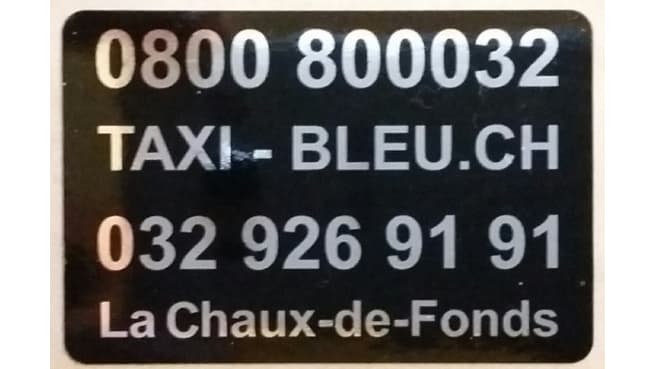 Image Taxi Bleu