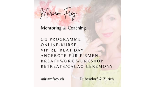 Image Miriam Frey Mentoring & Coaching