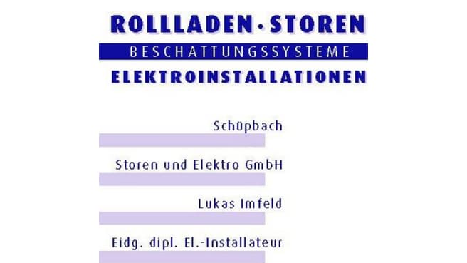 Image Schüpbach Storen und Elektro GmbH