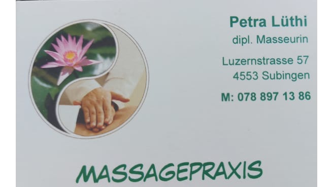 Bild Massagepraxis Petra Lüthi