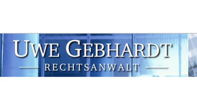 Dr. Gebhardt, Rechtsanwalt image