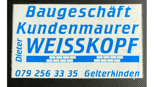 Kundenmaurer Weisskopf image