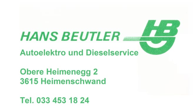 Image Beutler Hans Garage, Autoelektro und Dieselservice