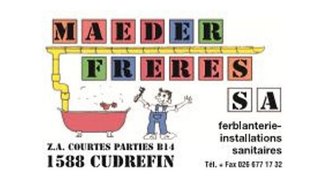 Image Maeder Frères SA Cudrefin