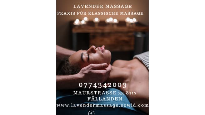 Bild Lavender Massage