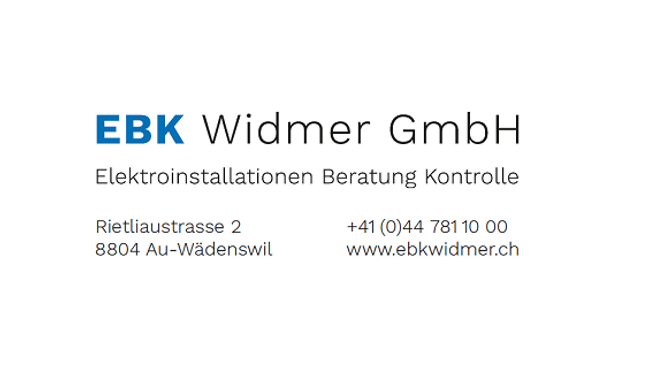 Immagine EBK Widmer GmbH