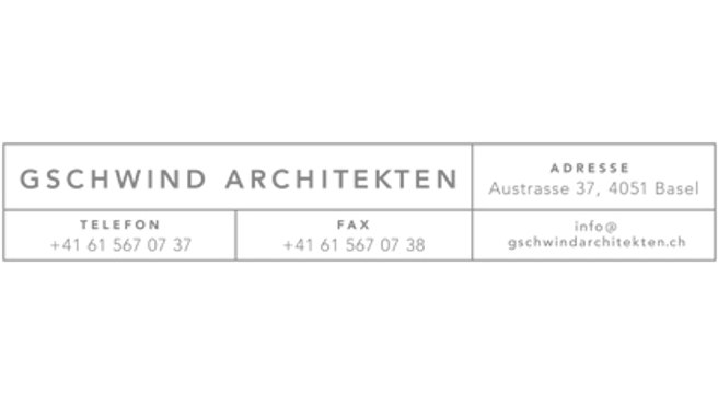 Gschwind Architekten AG SIA BSA image