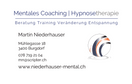 Image Martin Niederhauser, Hypnose und mentales Coaching