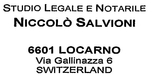 Niccolò Salvioni, Studio legale e notarile image