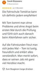 Bild Fahrschule tomdrive