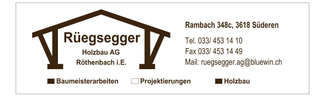 Immagine Rüegsegger Holzbau AG