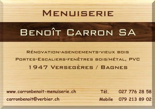 image of Carron Benoît SA 