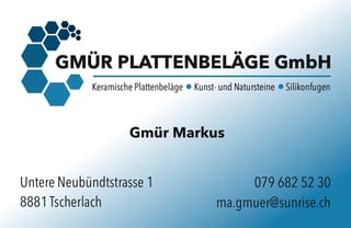 Bild Gmür Plattenbeläge GmbH