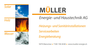 Immagine Müller Energie- und Haustechnik AG