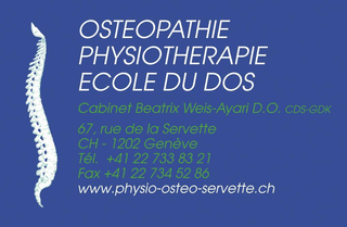 Immagine Cabinet Beatrix Weis – Physiothérapie & Ostéopathie Servette