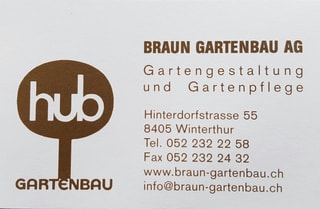 Photo Braun Gartenbau AG