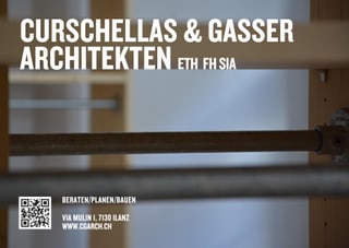 Photo curschellas + gasser Architekten