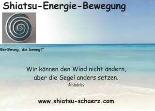 Immagine Shiatsu-Energie-Bewegung