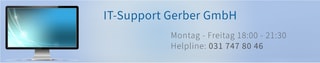 Immagine IT-Support Gerber GmbH