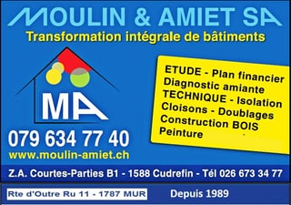 Photo Moulin et Amiet SA