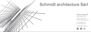 Schmidt architecture Sàrl image